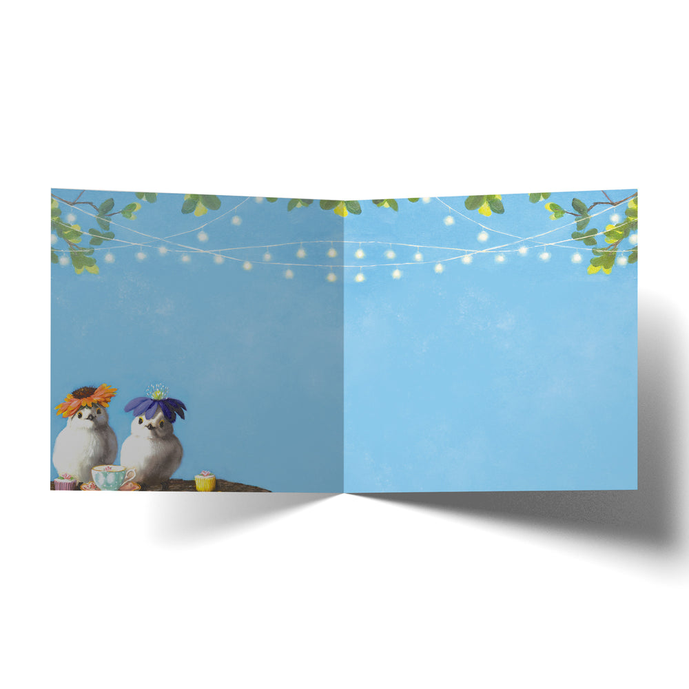 
                      
                        Greeting Card Flower Hat Birds
                      
                    