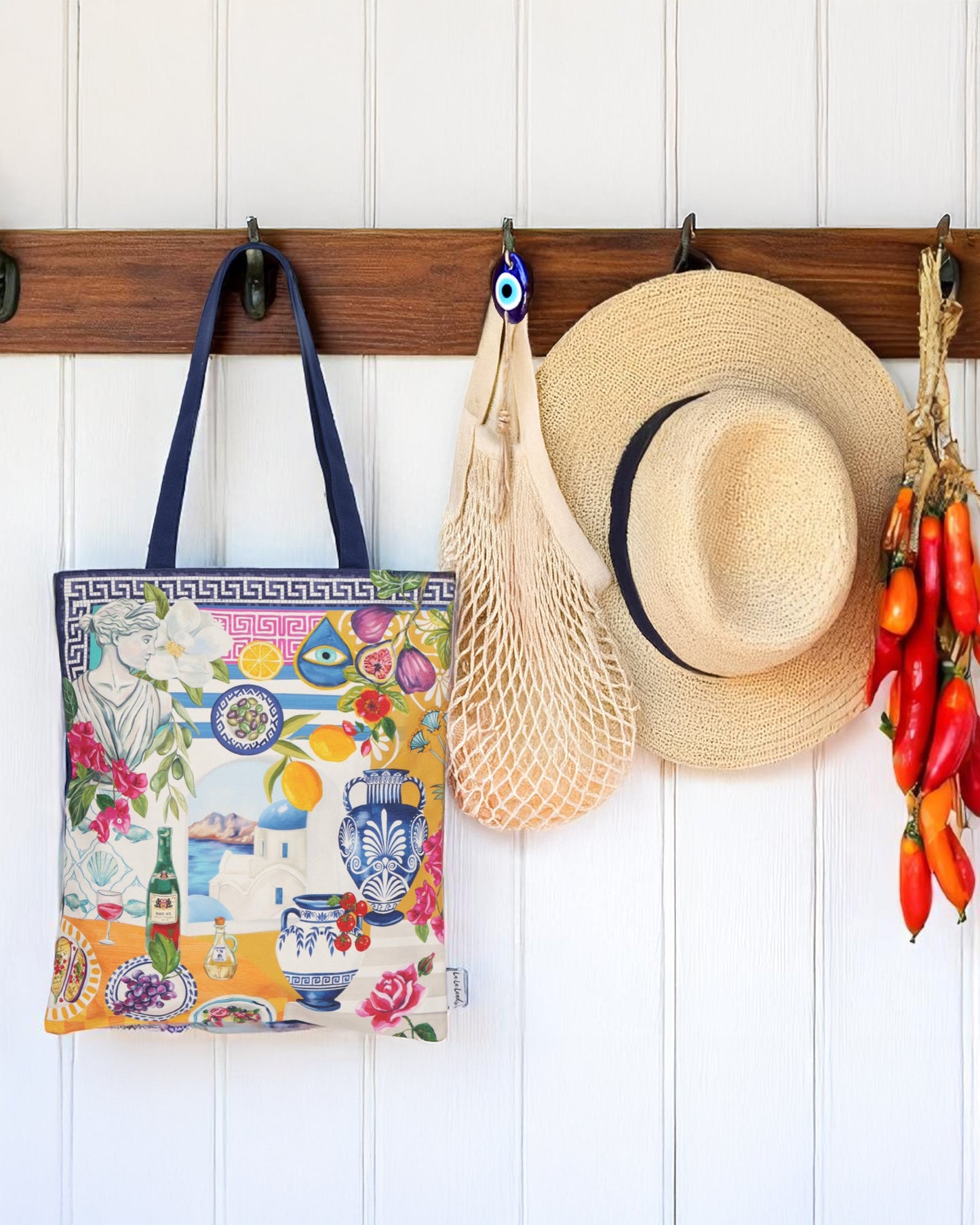 Tote Bag Mediterranean Summer