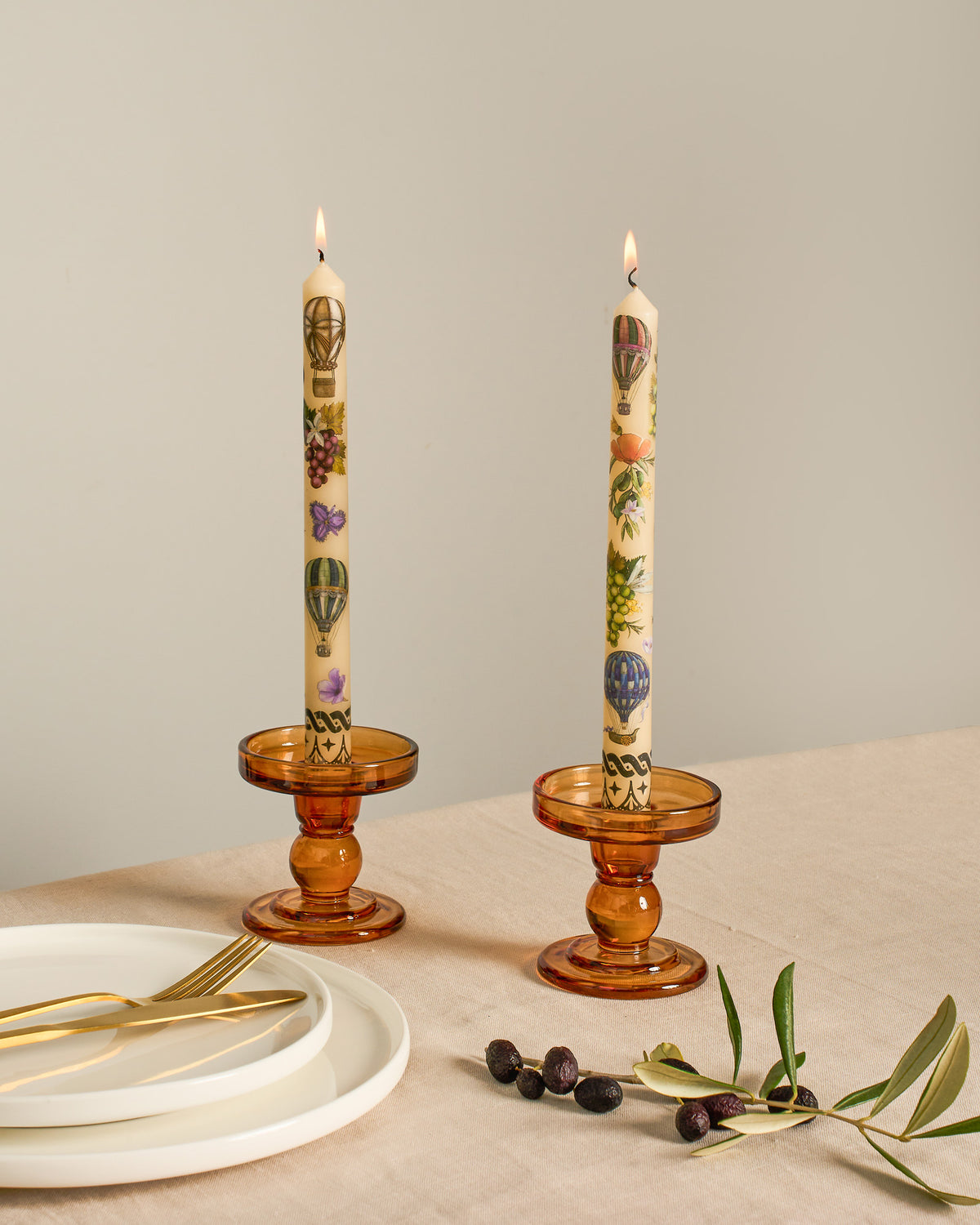 Taper Candle Set Vineyard Visions
