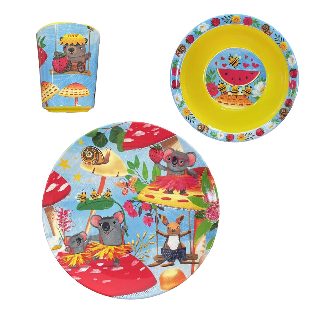 
                      
                        Children's Melamine Set Bush Party
                      
                    