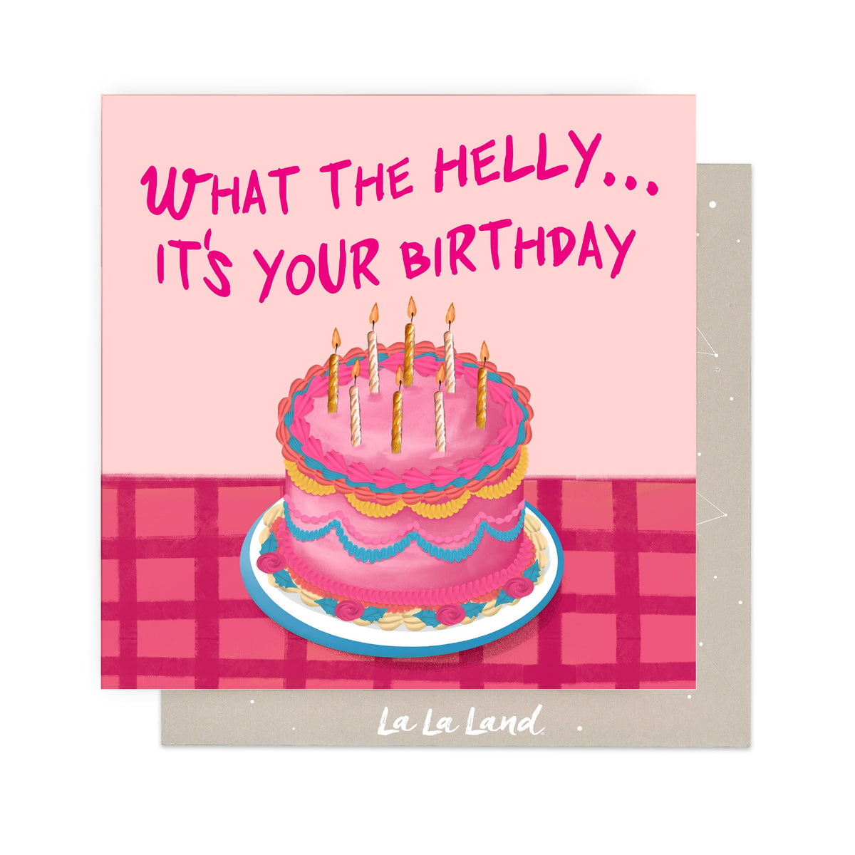 Greeting Card What The Helly