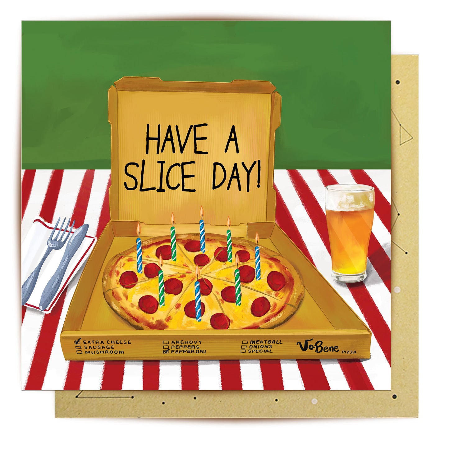 Greeting Card Have A Slice Day