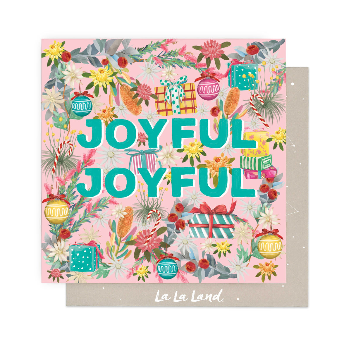 Greeting Card Joyful Joyful