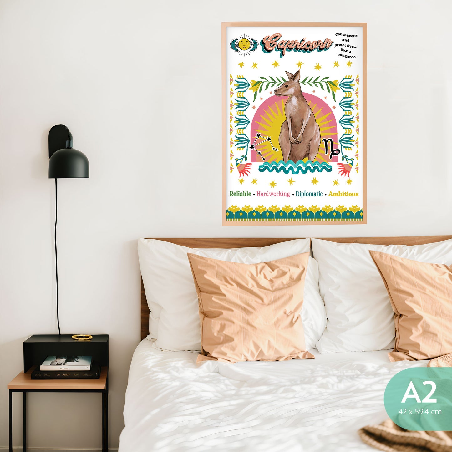 Art Print Aussie Astrology Capricorn