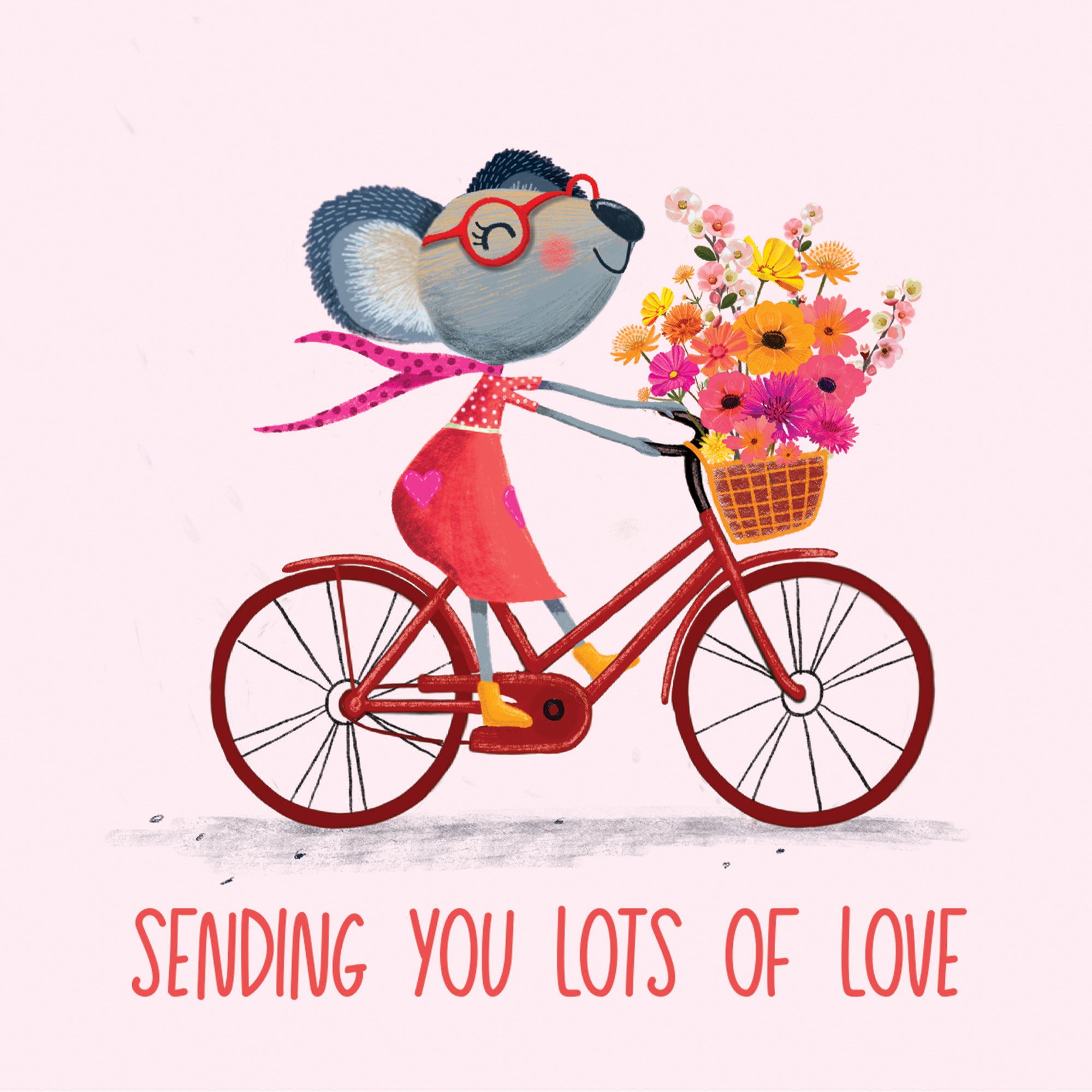Greeting Card Sending Love