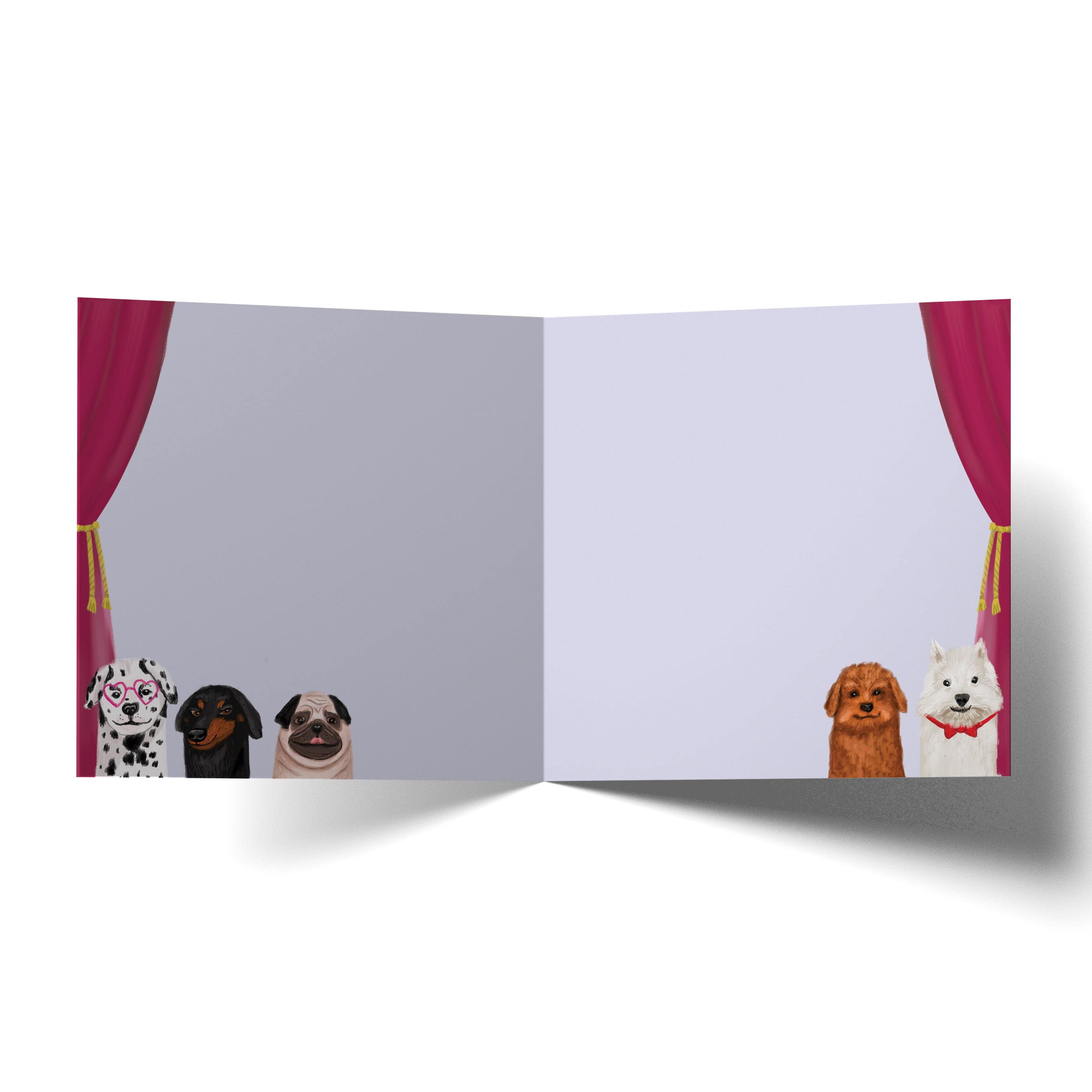 Greeting Card Dogs Puppets