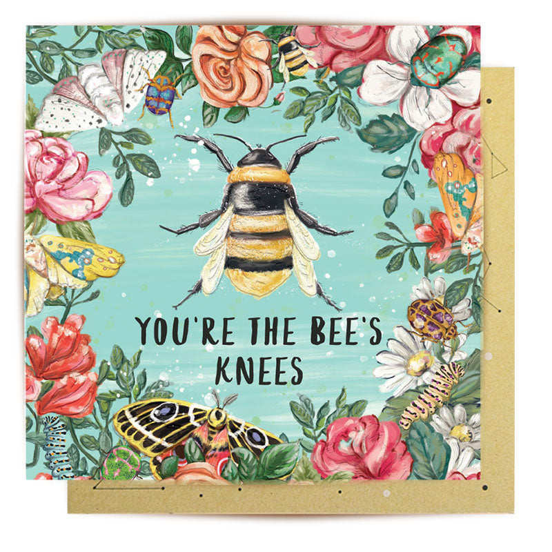 Greeting Card Bee's Knees