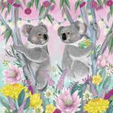 Greeting Card Koala Party