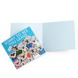 Greeting Card Sorry To See You Leave