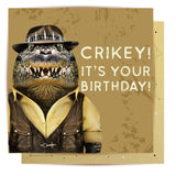 Greeting Card Crikey Croc