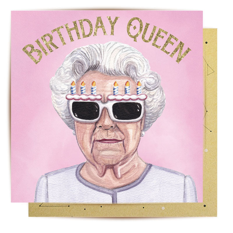 Mini Card Birthday Queen