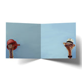 Greeting Card Ostrich Couple