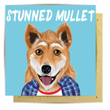 Greeting Card Stunned Mullet