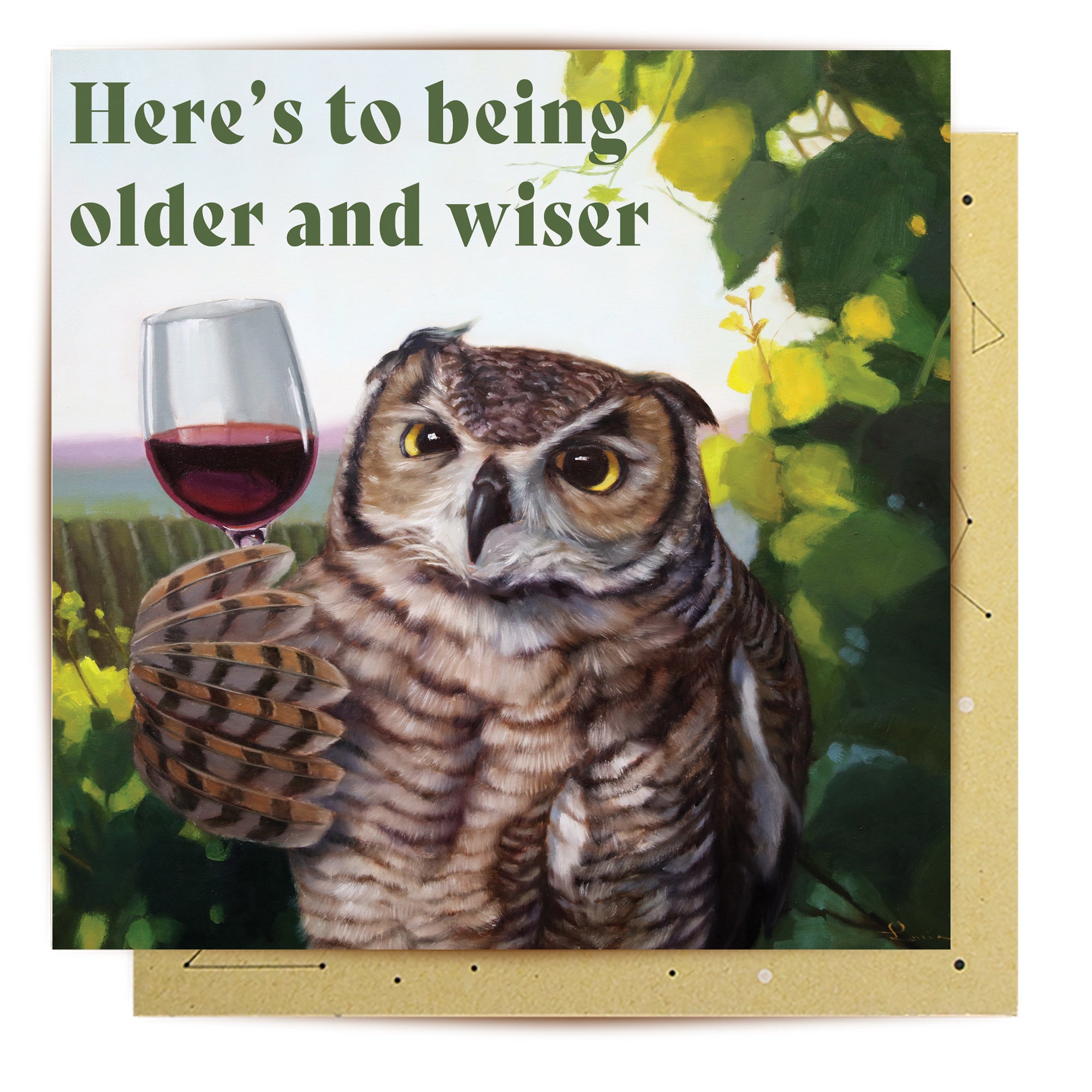 Greeting Card Older And Wiser