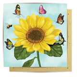 Greeting Card Sunny Butterflies