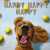 Greeting Card Happy Happy Happy