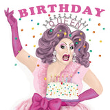 Greeting Card Happy Birthday Drag Queen