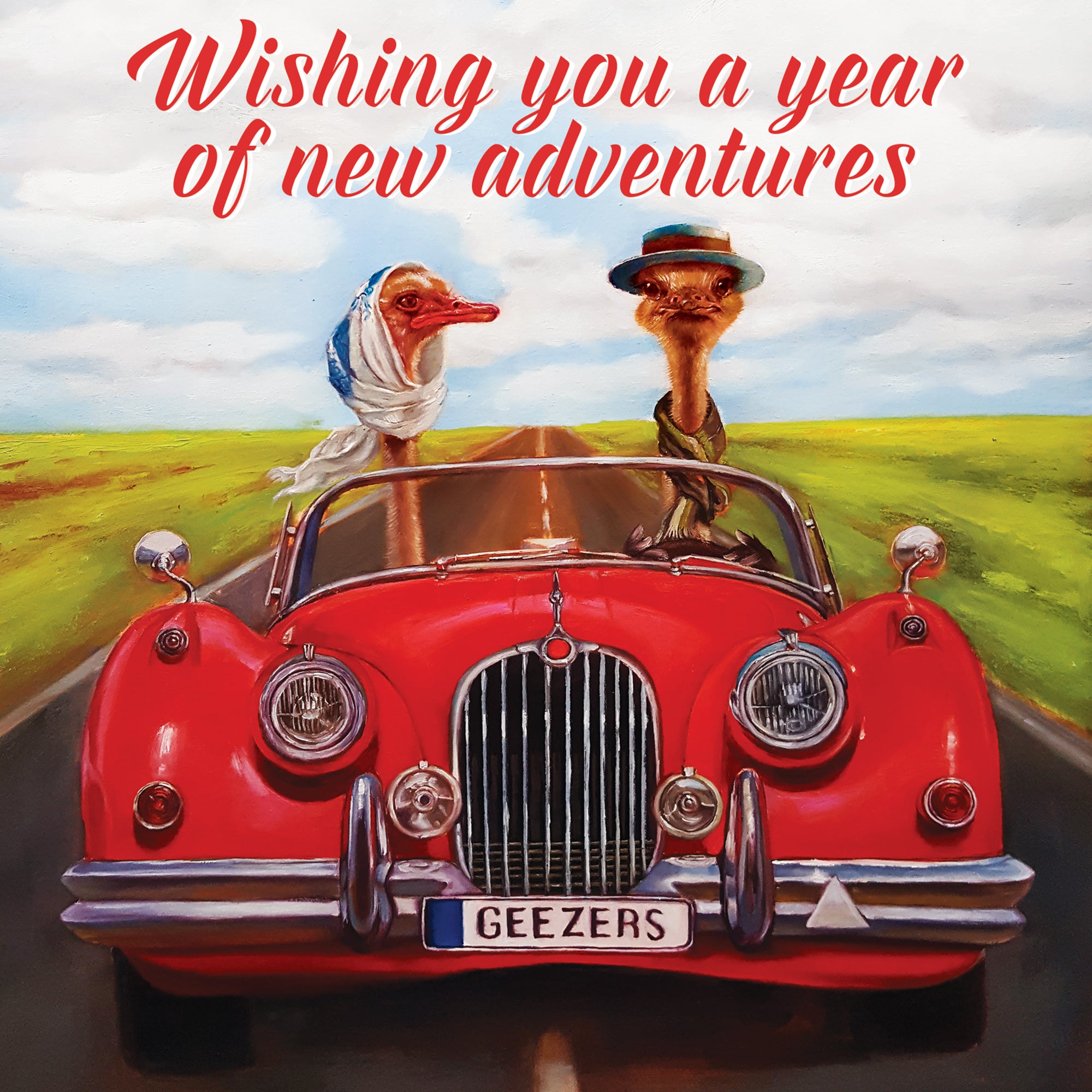 Greeting Card Years of New Adventures