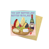 Mini Card Vintage Cheese Board