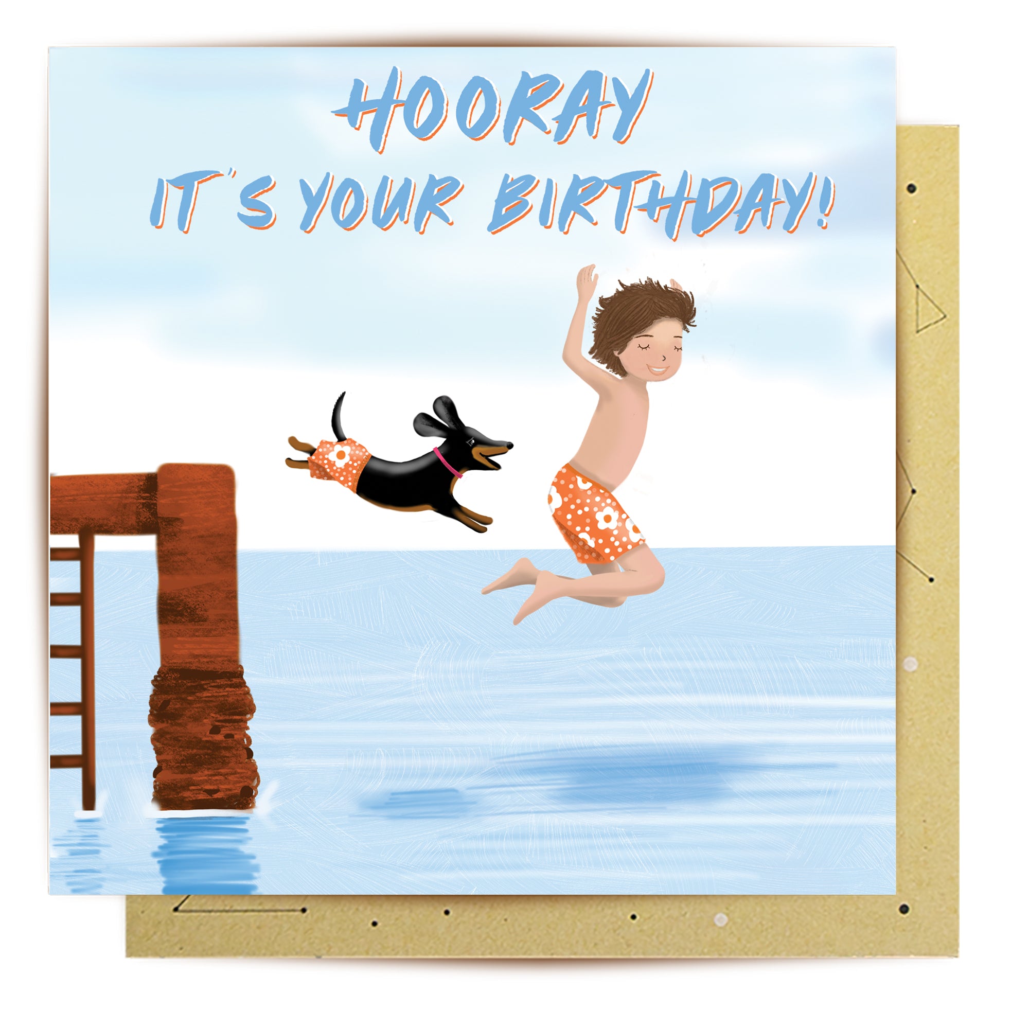 Greeting Card Birthday Jetty