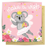 Greeting Card Fairy Koala