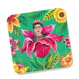 Corky Coaster Viva La Vida Frida in Flower