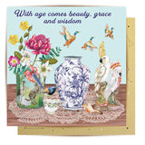 Greeting Card Beauty Grace Wisdom