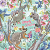 Greeting Card Bushland Animal Birthday