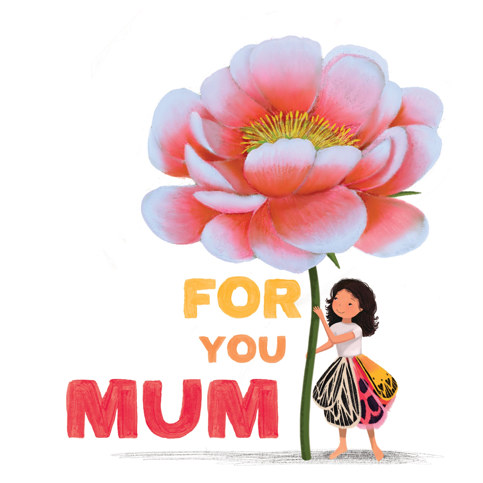 Greeting Card Flower Petal Mum