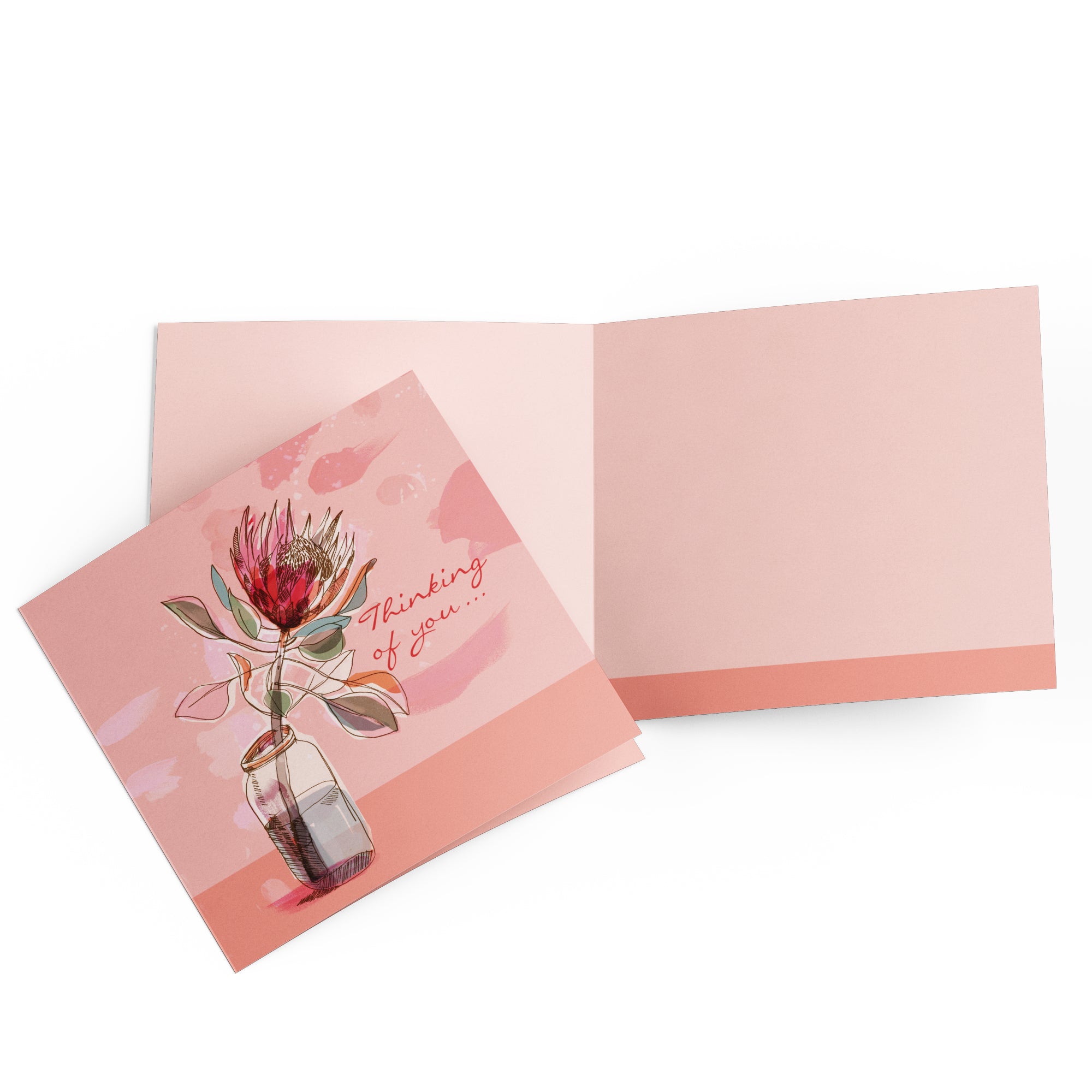 Greeting Card Favourite King Protea