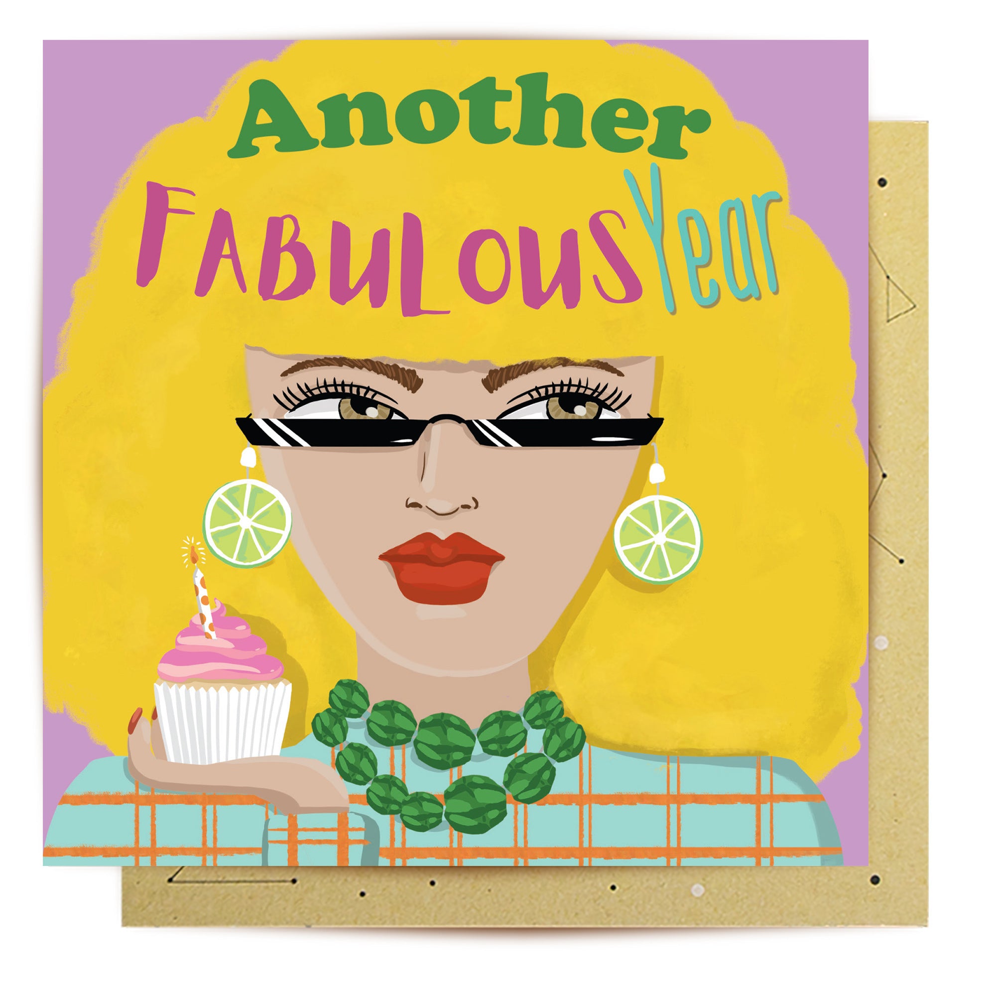 Greeting Card Another Year Fabulous